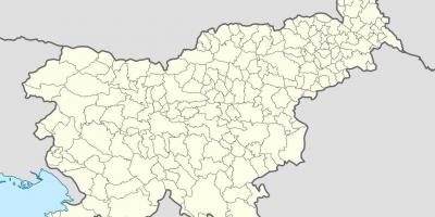 Slovenian sijainti kartalla