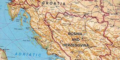 Kartta osoittaa Slovenia