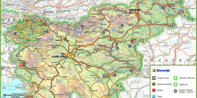 Kartta Slovenian tie